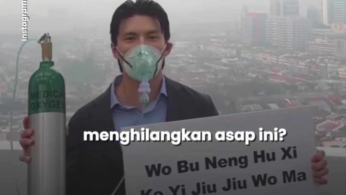 Konten Kreator Malaysia Mendesak Prabowo Lebih Niat Atasi Kebakaran Hutan: di Sini Saya Sakit