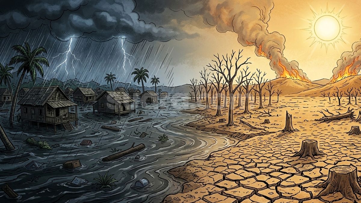 Mengapa Banjir Bandang Terjang Padang di Tengah Kemarau dan Karhutla?