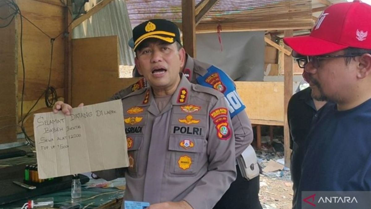 Polisi Temukan Lapak Sewa Bong Rp2.000 dan Isi Ulang Rp5.000 di Kampung Ambon