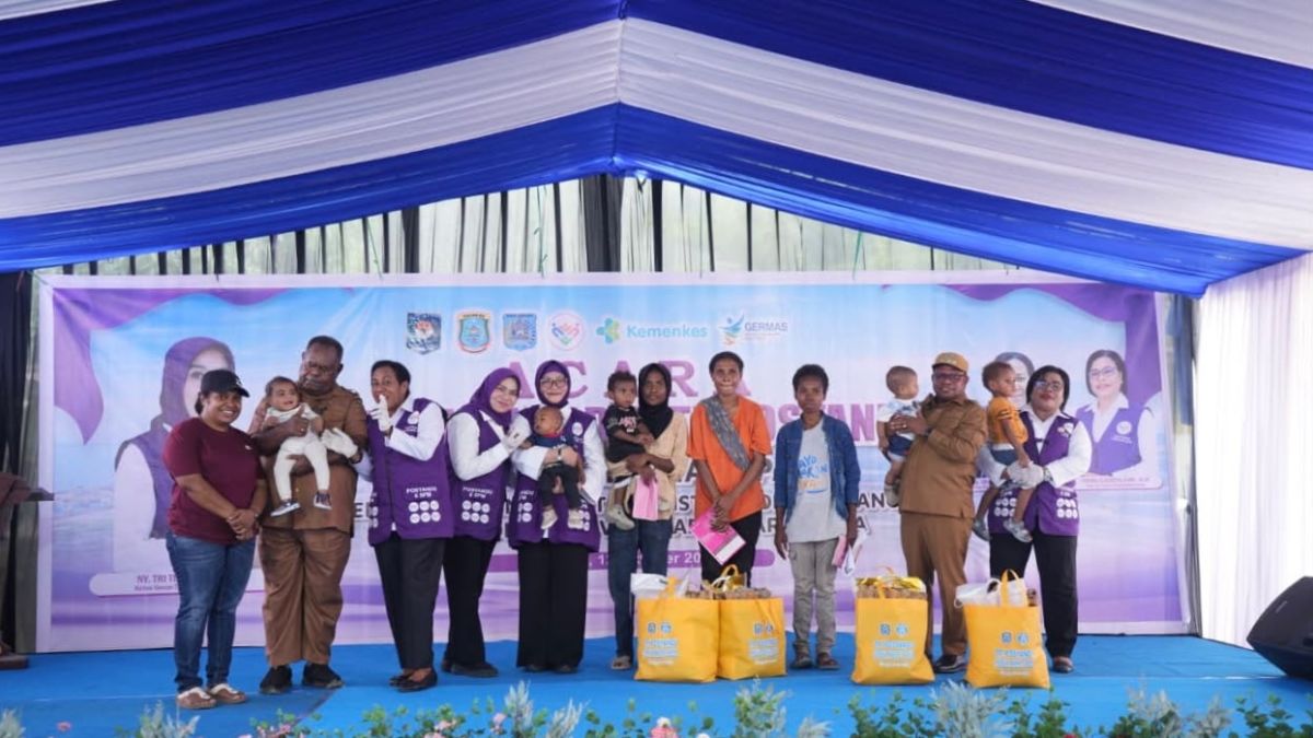 Perkuat Peran Posyandu Pada Enam Bidang SPM, TP Posyandu Pusat Beri Asistensi di Sorong