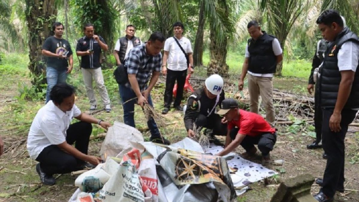 Polisi Gandeng TNI dan BNN Gerebek Narkoba di Langkat, Lokasi Sepi Cuma Dapat Bong dan Timbangan