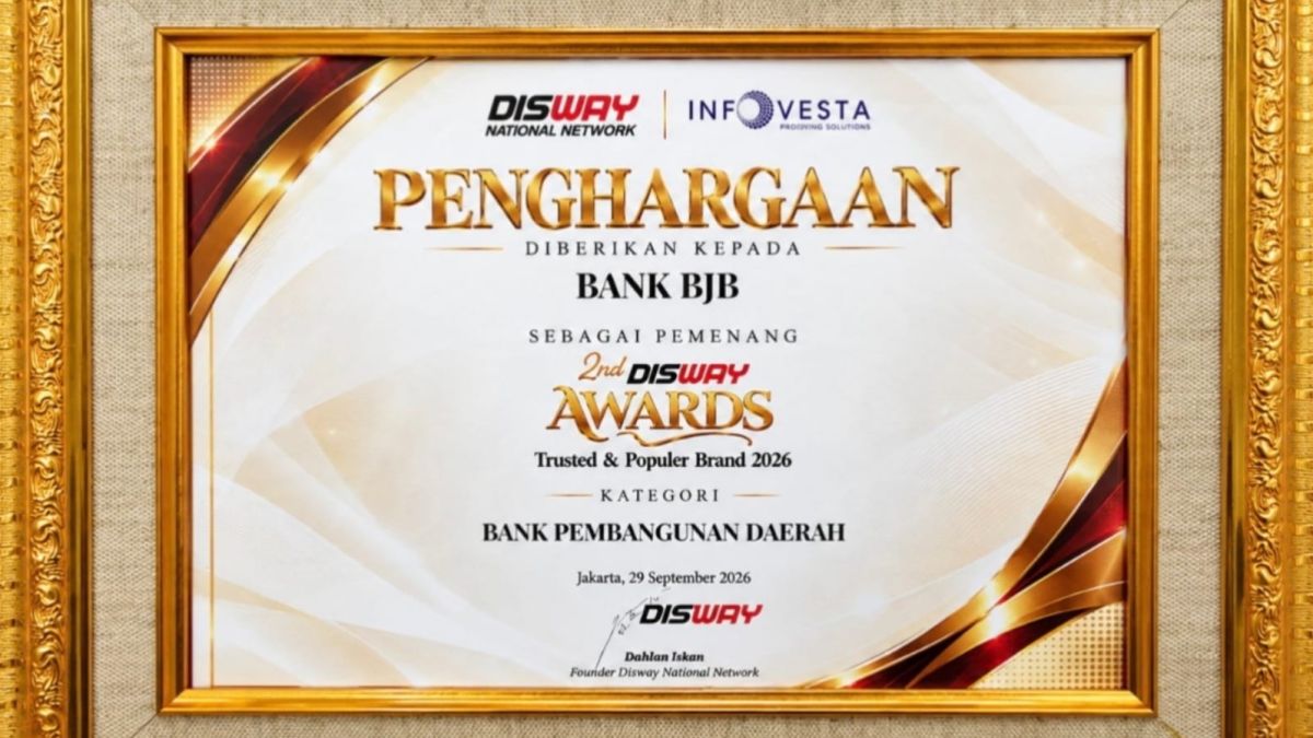 Raih Penghargaan Trusted & Popular Brand 2026, bank bjb Perkuat Citra Merek