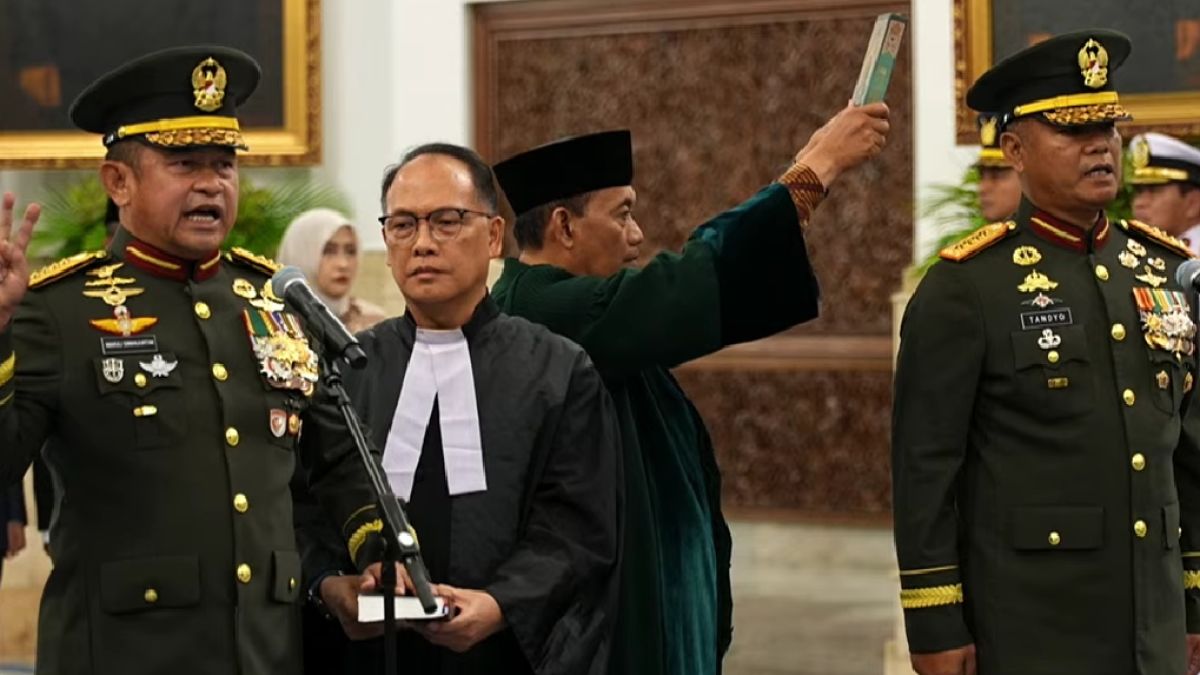 Maruli Simanjuntak Resmi Dilantik Jadi Wakil Panglima TNI Merangkap Kepala BNPPDT