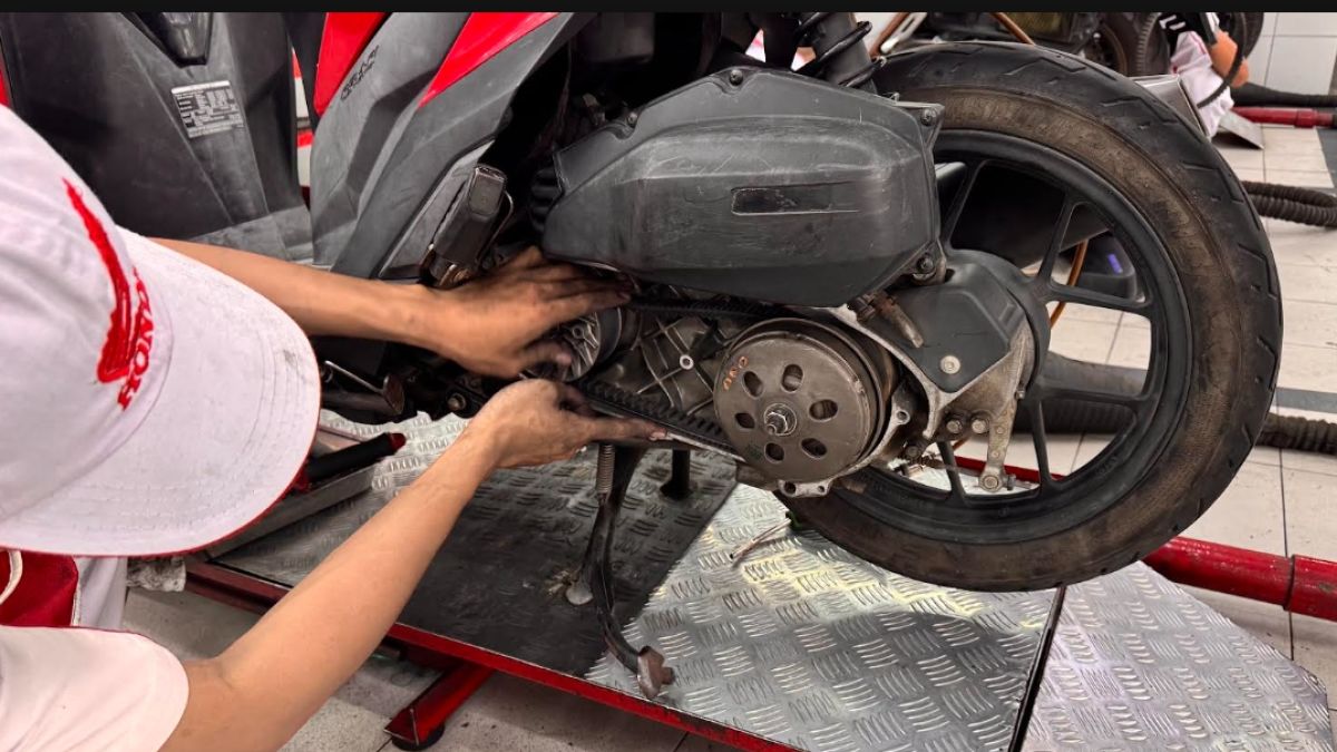 Jangan Tunggu Melar, Intip Rahasia Rawat 'Sabuk Nyawa' CVT Motor Matik Biar Aman Di Jalan