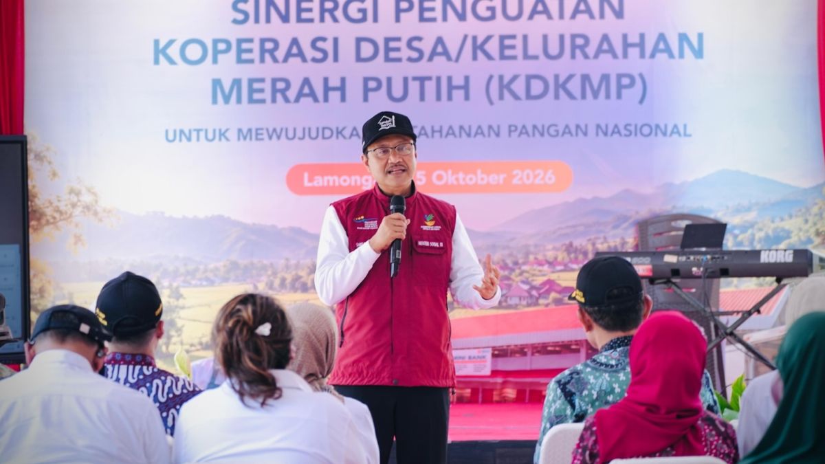 Mensos Cek Operasional KDKMP di Lamongan untuk Pastikan Kesiapan Penyaluran Bansos
