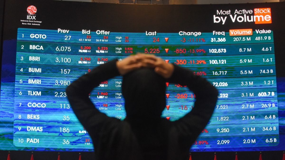 Pemerintah Tegur BEI Setelah IHSG Anjlok 11 Persen: Reformasi Harus Kelihatan
