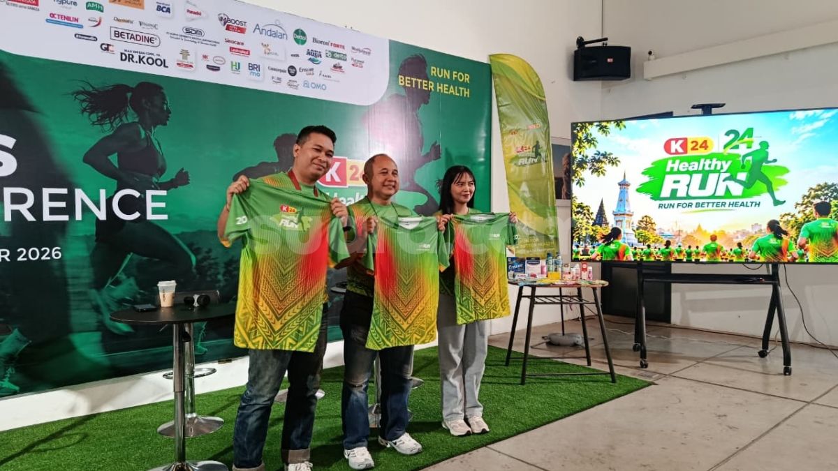 Alasan K-24 Healthy Run Tawarkan Kategori Lari Unik 2,4K, Ternyata Ada Filosofinya