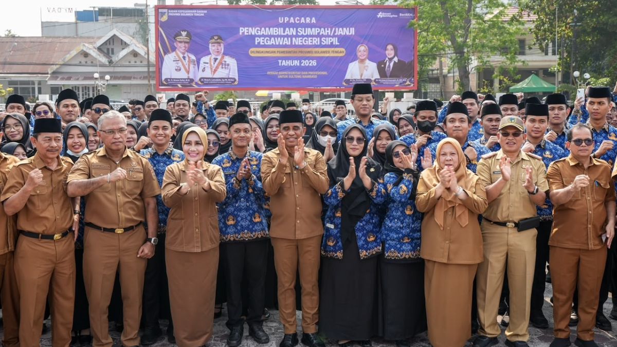 Anwar Hafid Tegaskan Reformasi Birokrasi Sulteng: ASN Harus Melayani, Bukan Berkuasa