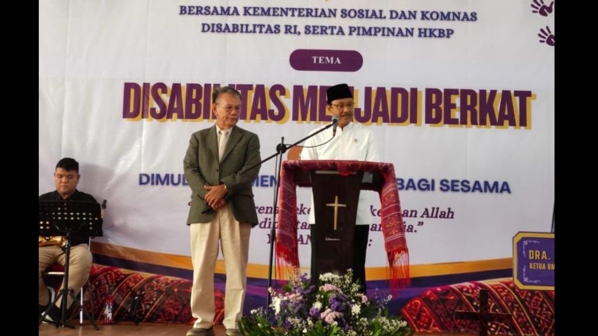 Gus Ipul Apresiasi HKBP Beri Layanan Keagamaan Inklusif Penyandang Disabilitas