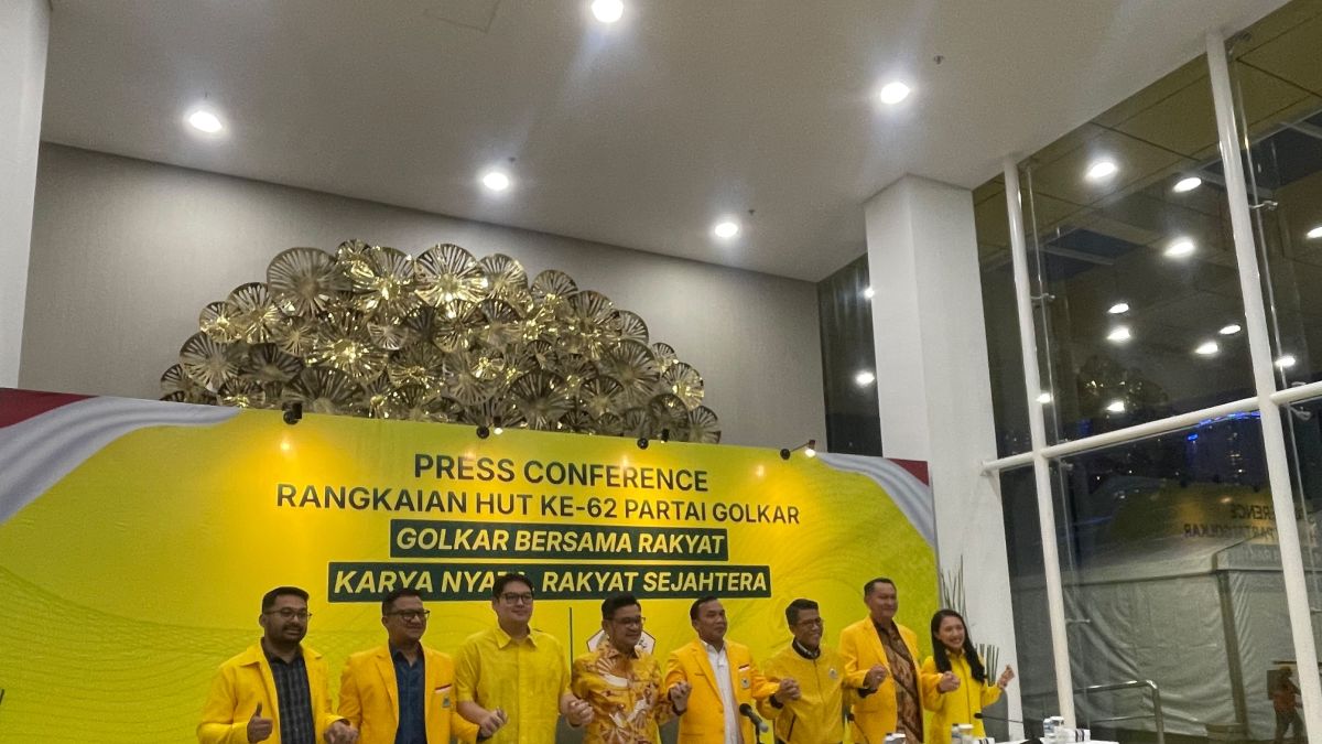 HUT ke-62 Golkar Digelar Sederhana, Bahlil Larang Acara di Hotel