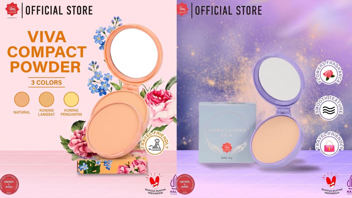 Bedanya Viva Compact Powder Orange vs Lilac, Mana yang Lebih Cocok untuk Kulit Anda?