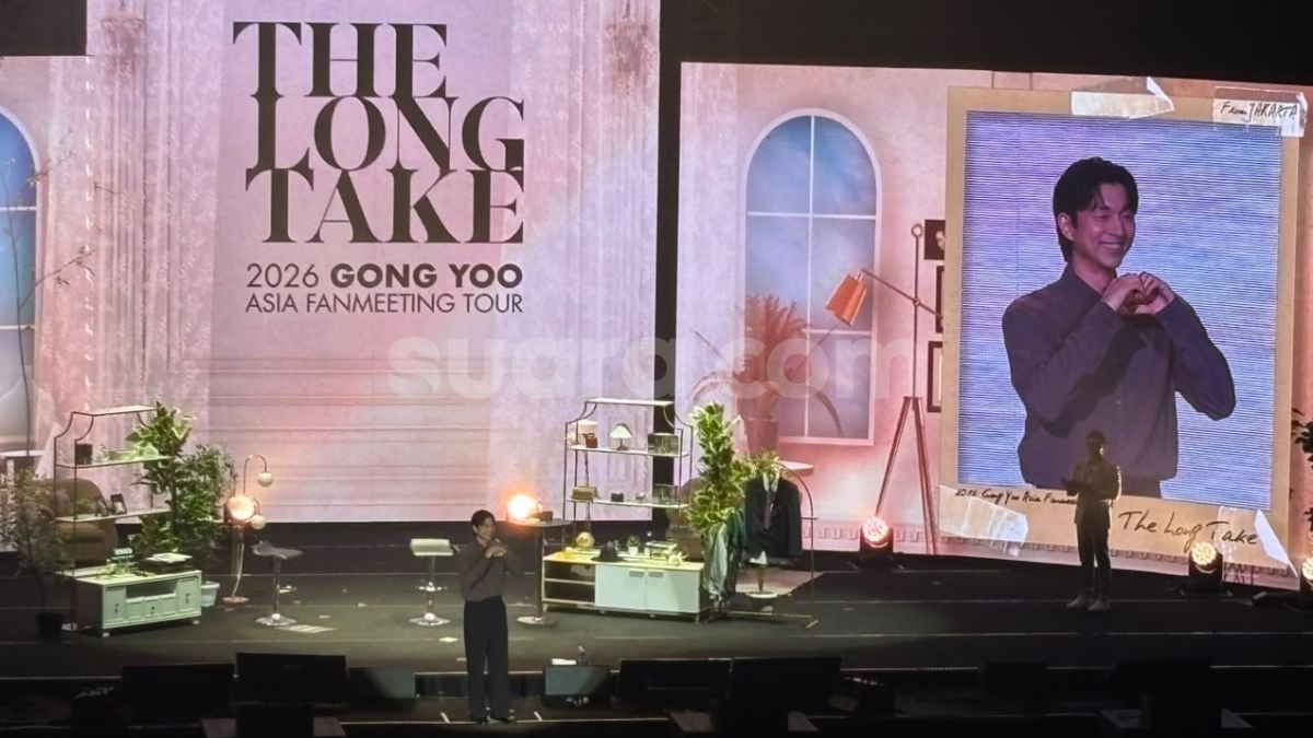 Gong Yoo Cerita ke Fans Jakarta, Bahagia Main LEGO Berjam-jam Sambil Dengar Musik