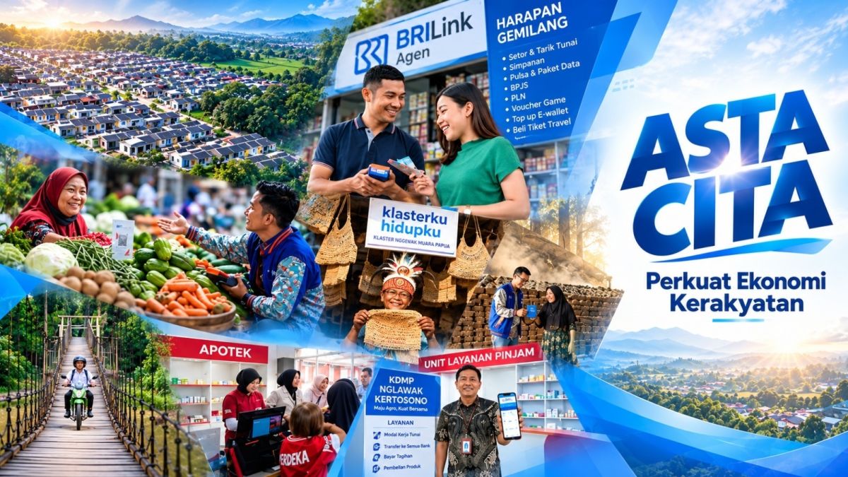 Asta Cita, BRI Perkuat Ekonomi Kerakyatan melalui Pembiayaan dan Pemberdayaan Jutaan UMKM