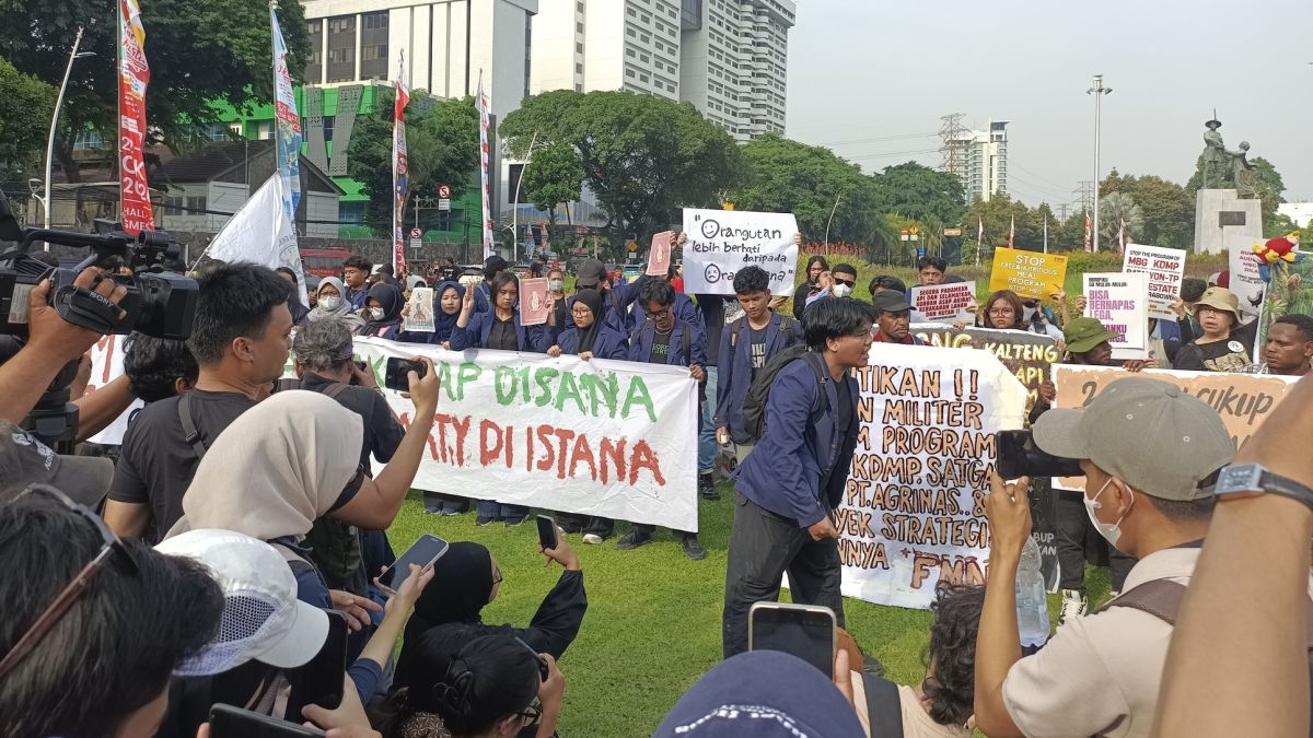 Mahasiswa Gelar Aksi di Tugu Tani, Kenapa Tak Lagi di Bundaran HI atau DPR?