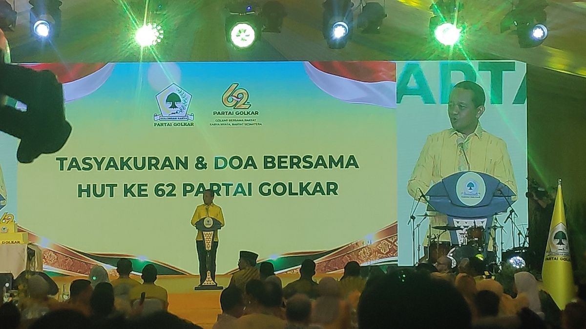 Bahlil Sebut Ketum Partai Jangan Kebanyakan Pidato