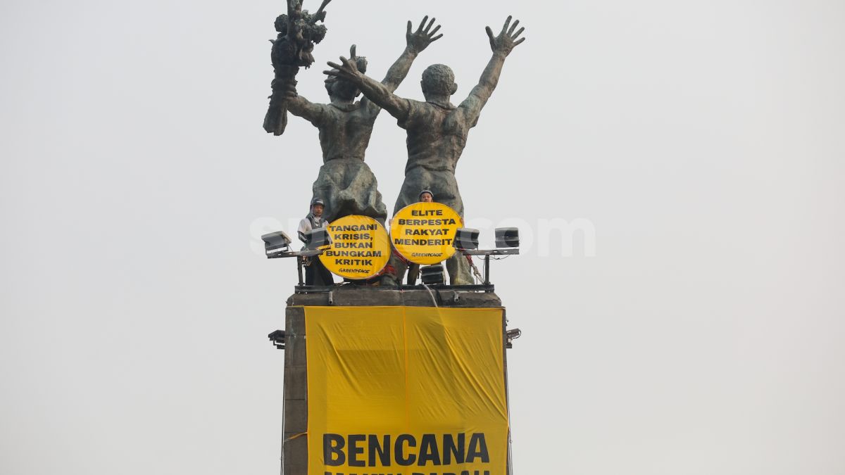 Diduga Dicari-cari Kesalahannya, 6 Aktivis Greenpeace Masih Ditahan Polisi