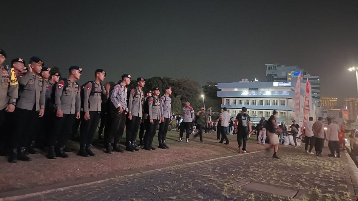 Massa Aksi Tugu Tani Mulai Bubarkan Diri