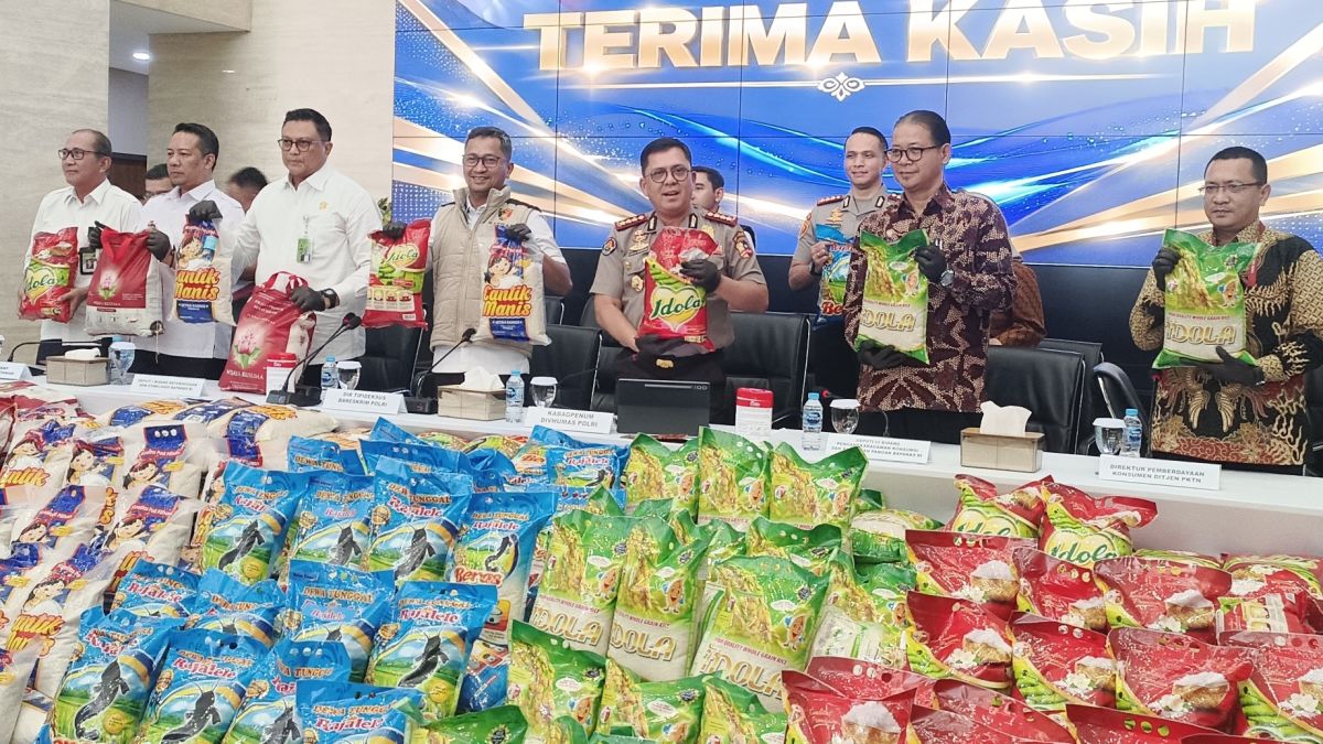 Bareskrim Sita 5 Merek Beras Fortifikasi, Diduga Tak Sesuai Klaim Vitamin di Kemasan