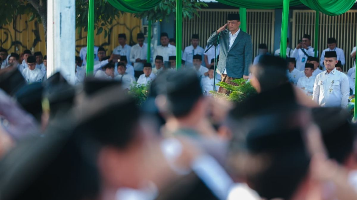 Peringati HSN 2026, Ahmad Luthfi Ajak  555 Ribu Santri Jateng Ikut Entaskan Kemiskinan