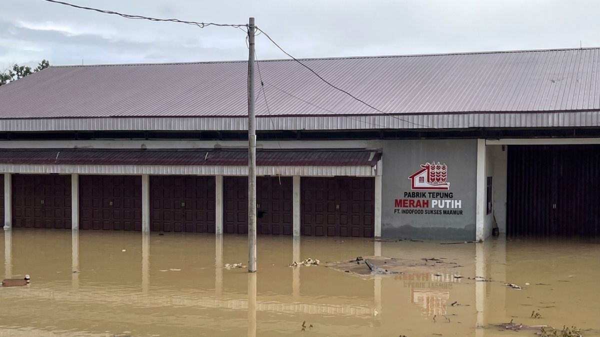 Asal Bangun, Viral Kopdes di Sini Hampir Tenggelam karena Banjir