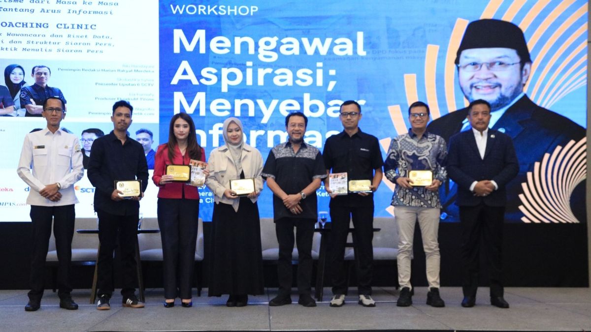 Buka Workshop Jurnalistik, Yorrys Raweyai Tekankan Pentingnya Pemberitaan Isu Daerah
