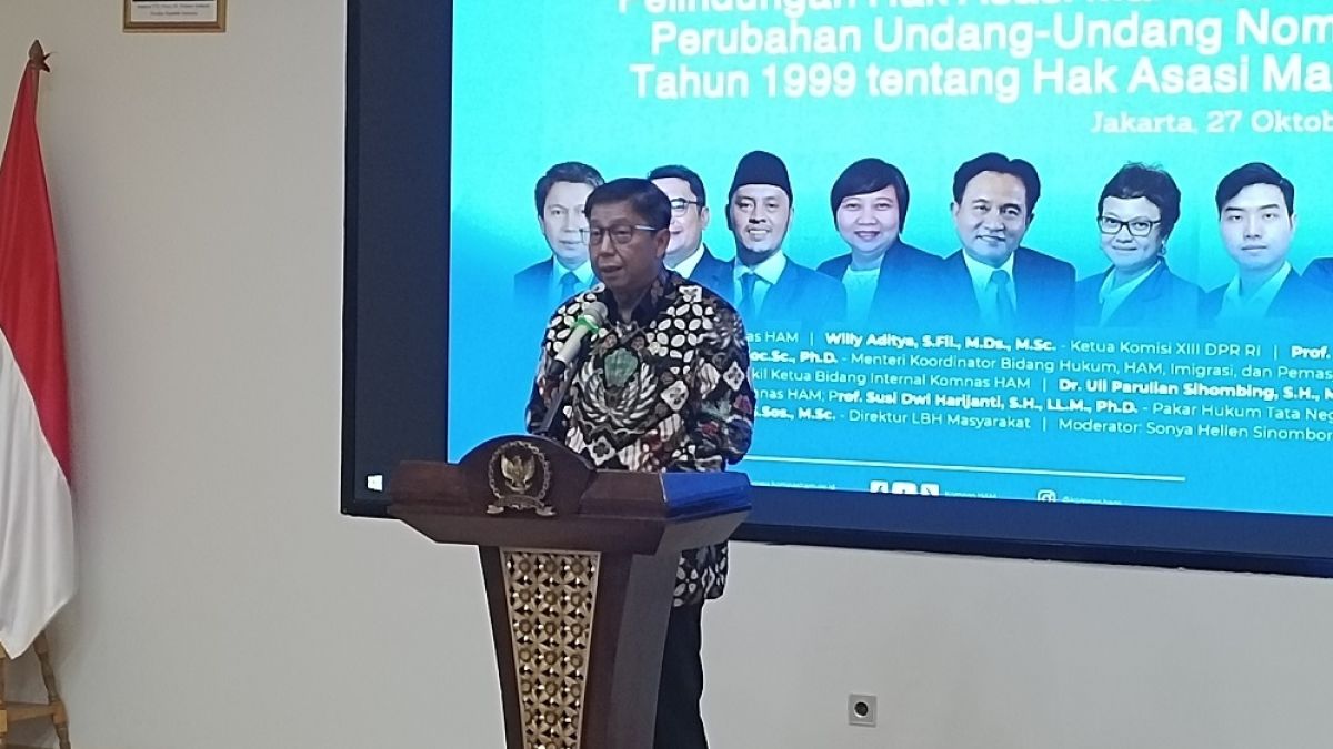 Komnas HAM Tegaskan Revisi UU HAM Harus Berpihak Pada Korban