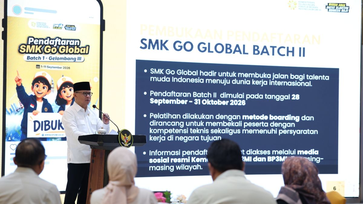 Menteri Mukhtarudin Dorong Penempatan Pekerja Migran Terampil Manfaatkan Bonus Demografi
