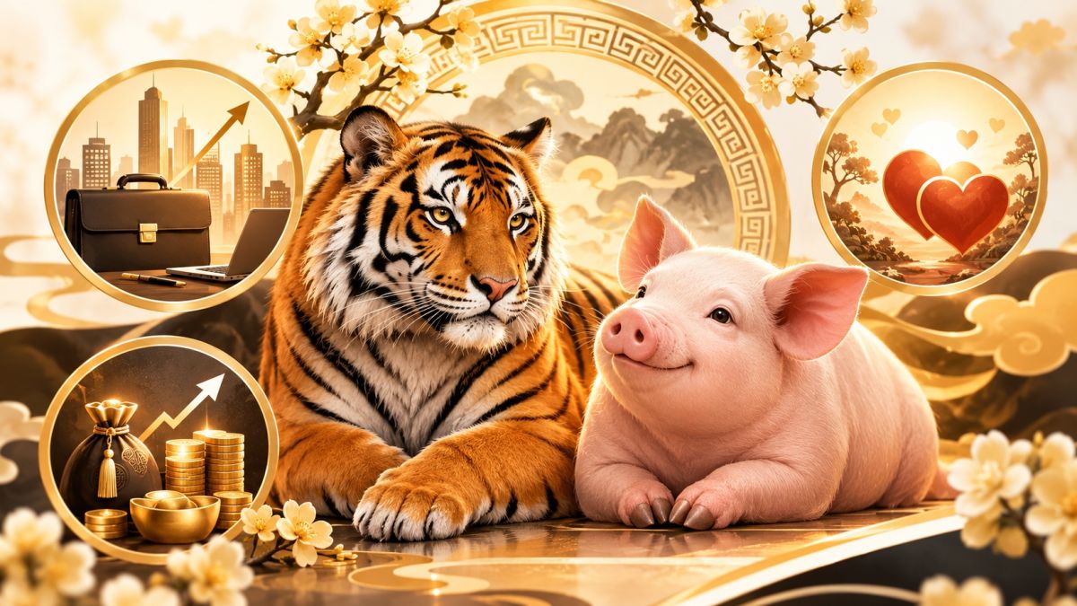 Shio Babi Apakah Cocok dengan Shio Macan? Ini Peruntungan Karier, Keuangan, dan Asmaranya