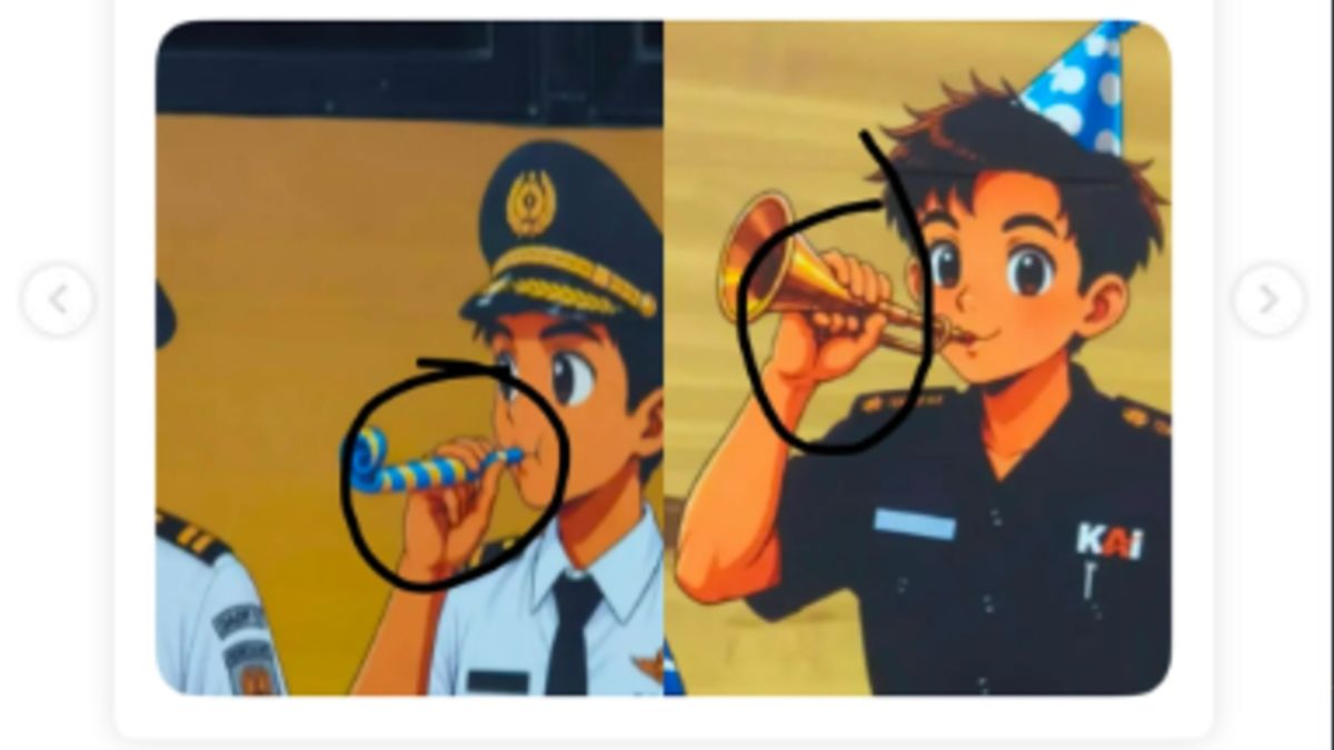 Viral PT KAI Dicibir Pakai AI untuk Desain Livery Gerbong Kereta, Jari Anime Ada 6