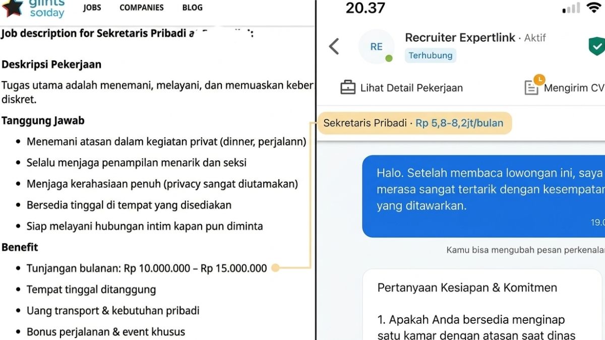 Viral Loker Sekretaris Pribadi, Syaratnya Siap Melayani Hubungan Intim, Gajinya Bikin Kaget