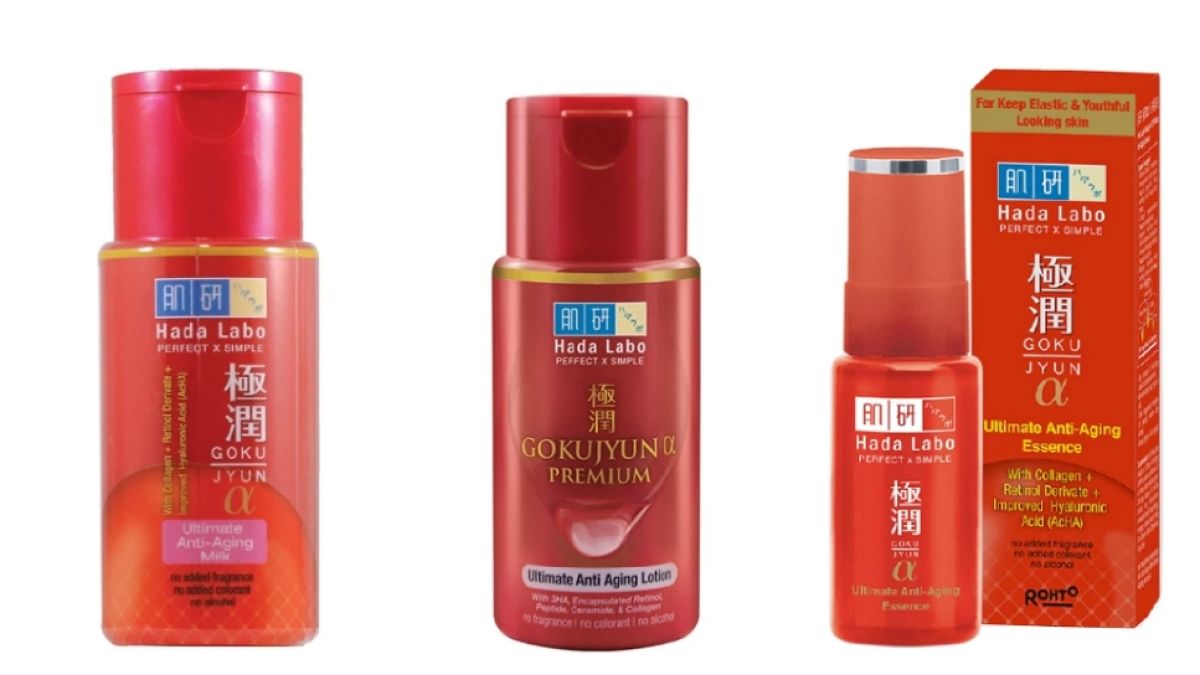 5 Urutan Skincare Hada Labo Anti Aging untuk Usia 50 Tahun ke Atas, Kulit Kencang dan Lembap
