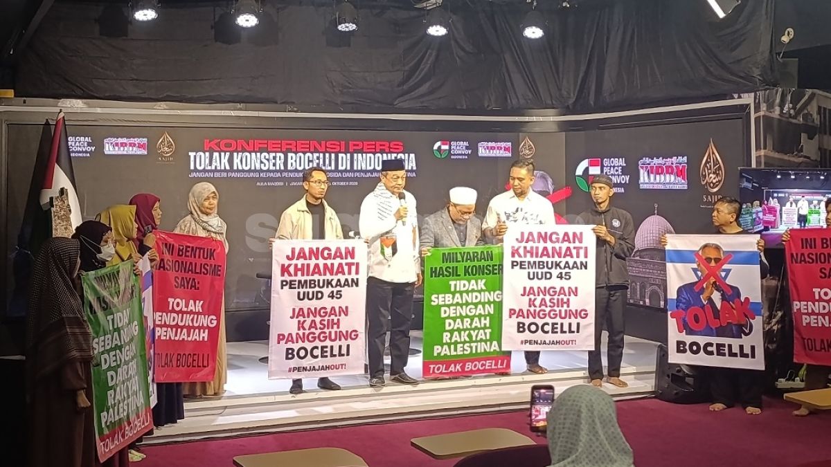 GPCI Siap Kawal MUI Tolak Konser Andrea Bocelli
