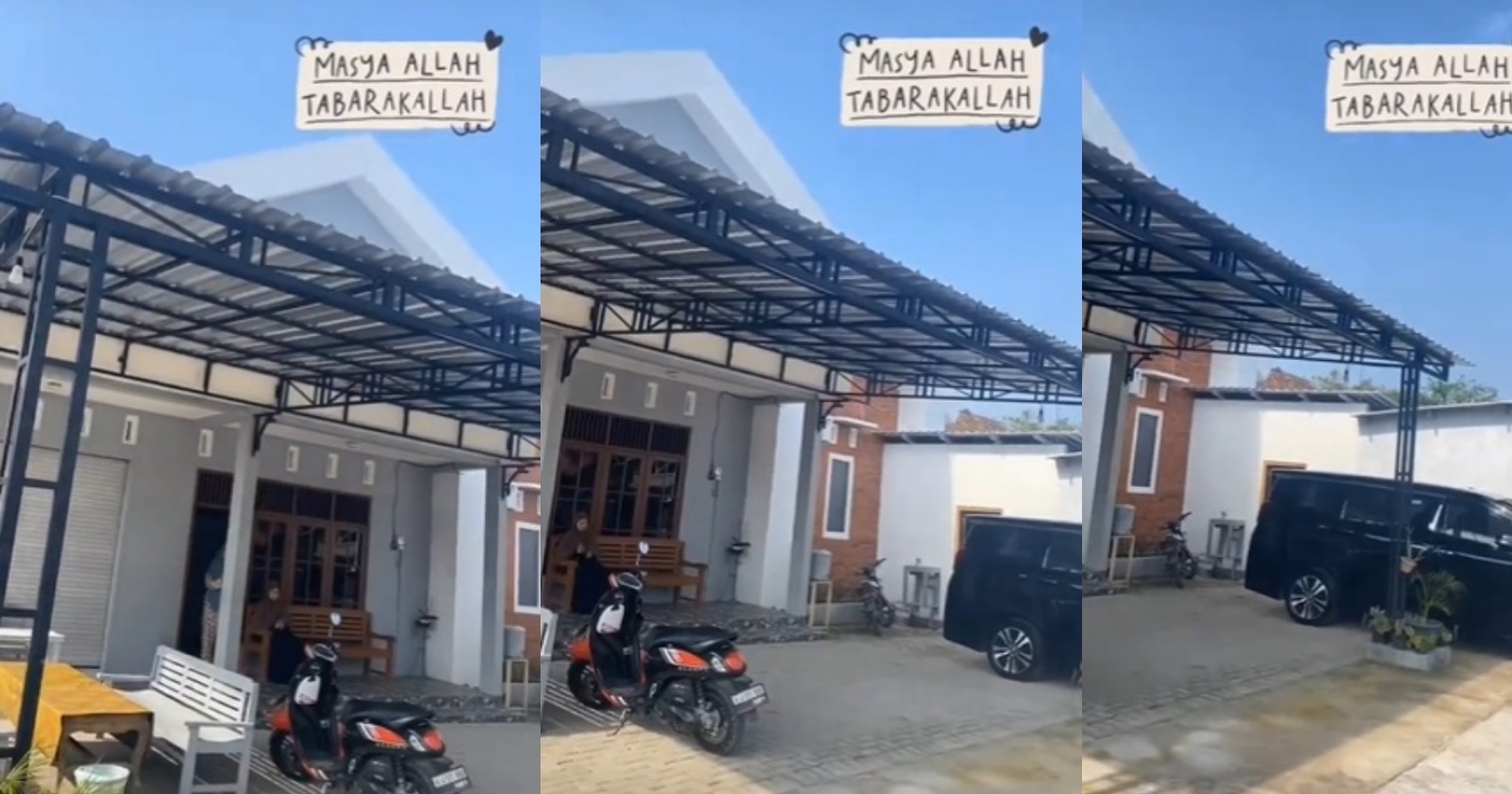 rumah Pratama Arhan di Blora setelah direnovasi (tiktok)