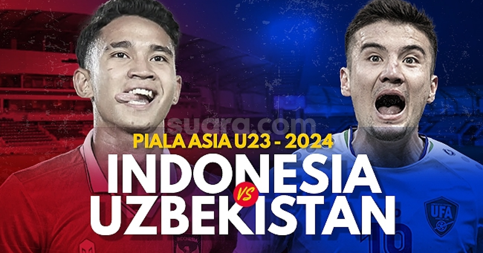 Tempat Menonton Nobar Timnas Indonesia vs Uzbekistan di Piala Asia U-23 Tempat Menonton Nobar Timnas Indonesia vs Uzbekistan di Piala Asia U-23