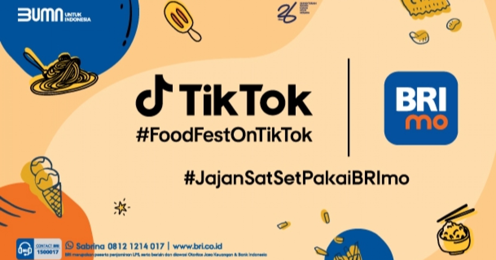 Tiktok Fest BRI: Pesta Belanja dan Kuliner Seru dengan Cashback Menarik!