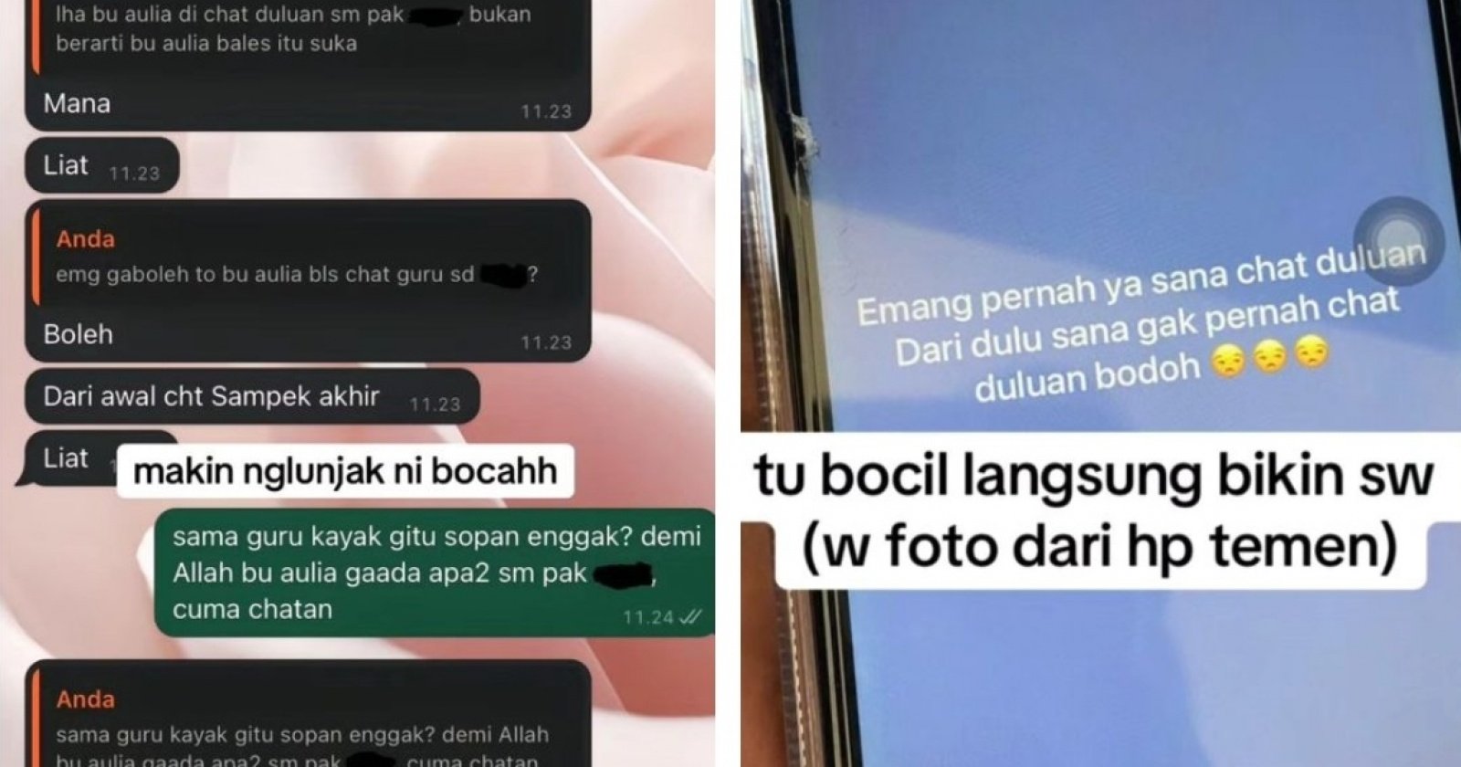 Viral, Guru Dilabrak Bocah SD Gegara Balas Pesan ke Guru Olahraga: Udah  Hilang Adab