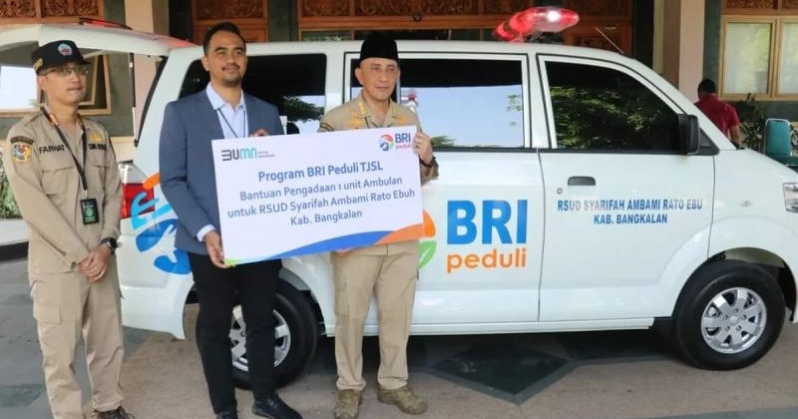 Kabar Gembira! Akses Kesehatan di Bangkalan Semakin Mudah Berkat Dukungan BRI Peduli