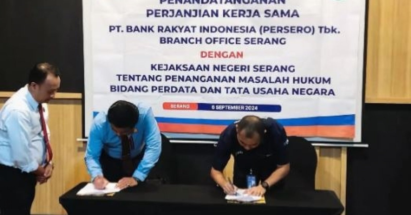 BRI dan Kejari Serang Kolaborasi Penanganan Kredit Bermasalah