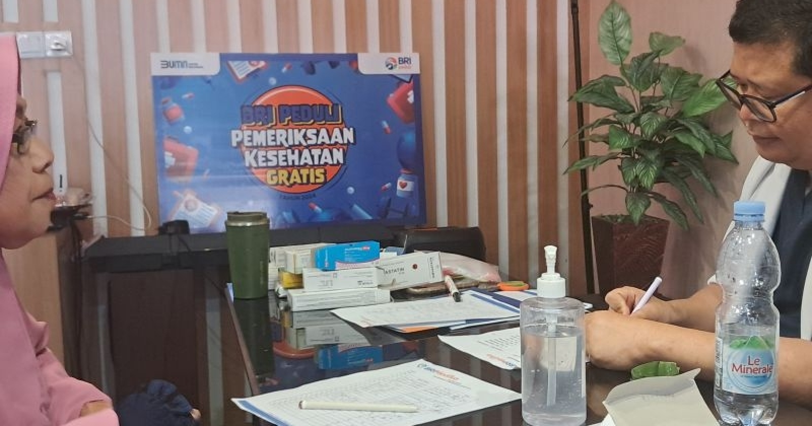 BRI Peduli Masyarakat, Gelar Periksa Kesehatan Gratis di Makassar