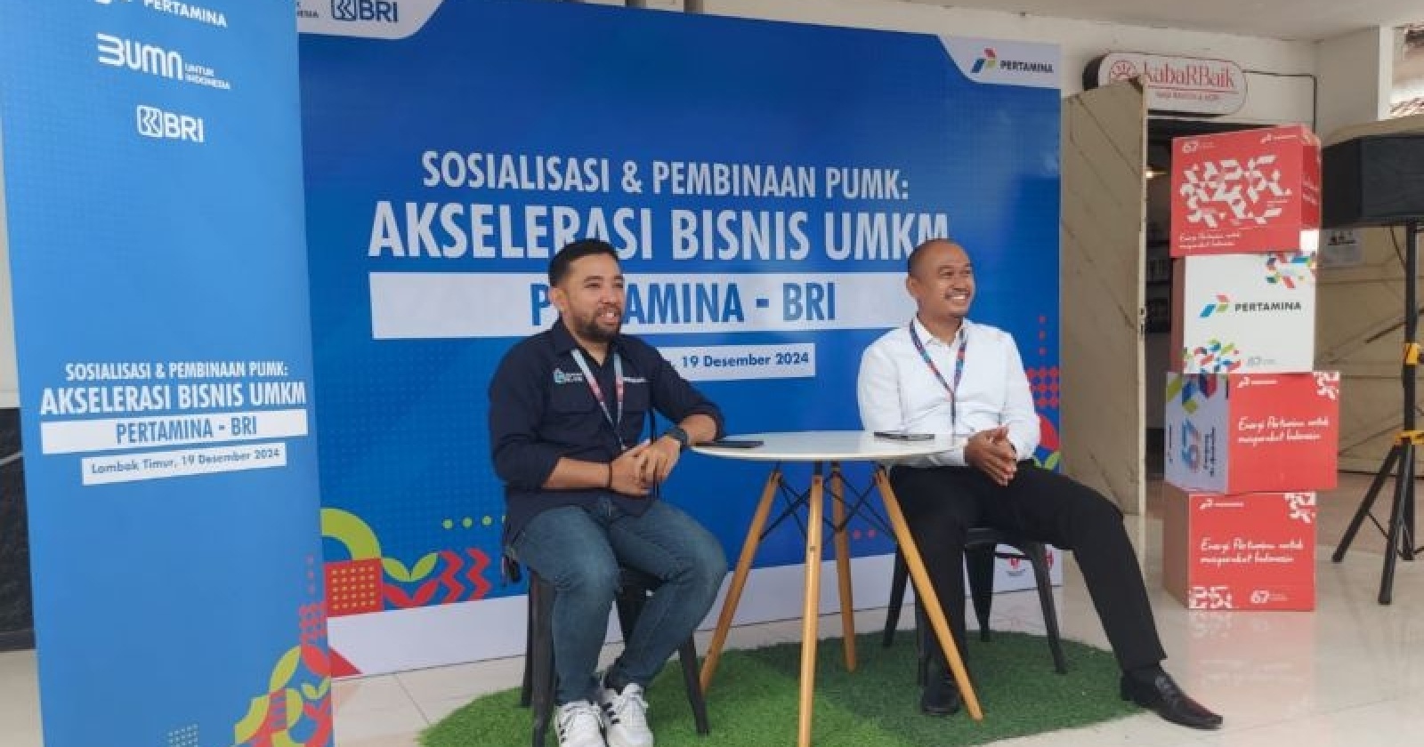 BRI dan Pertamina Berkolaborasi, Dukung UMKM Lombok Timur Naik Kelas!