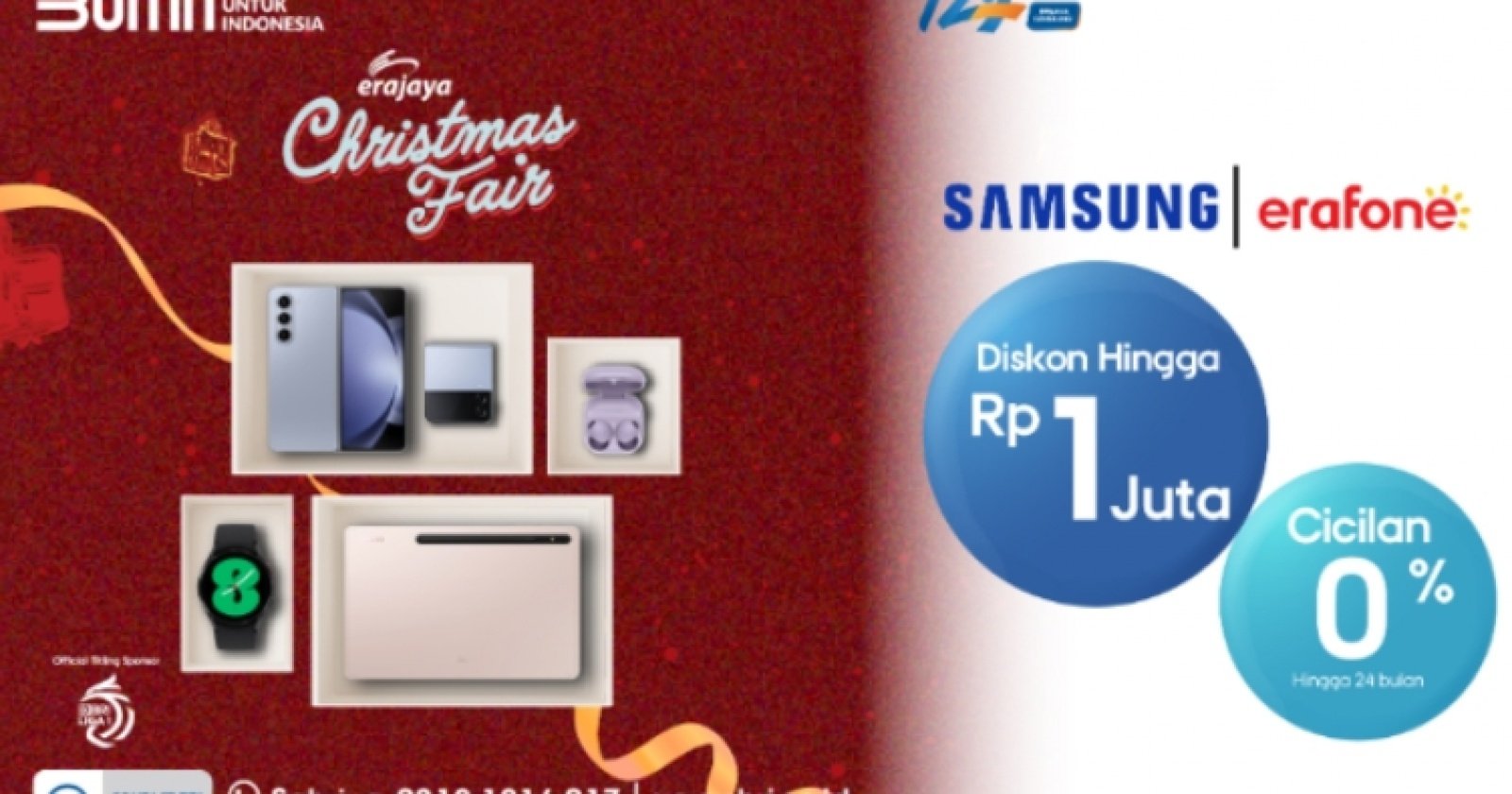 Samsung Galaxy S24 Series Diskon Gede-gedean di Erafone, Khusus Nasabah BRI