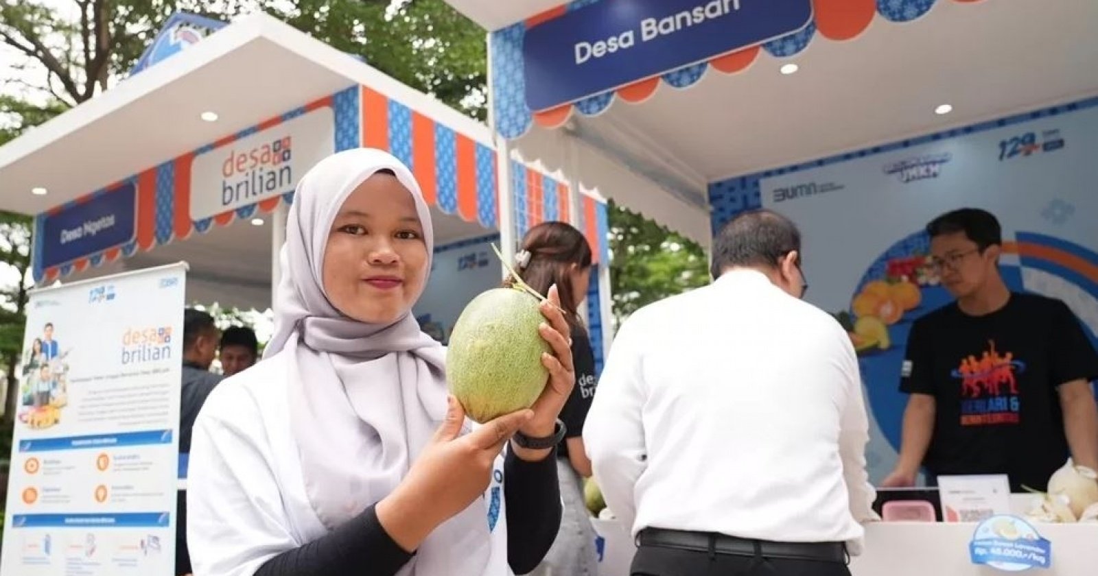 BRI Dukung Inovasi Desa Bansari, Lereng Sindoro Jadi Pusat Pengembangan Melon Premium