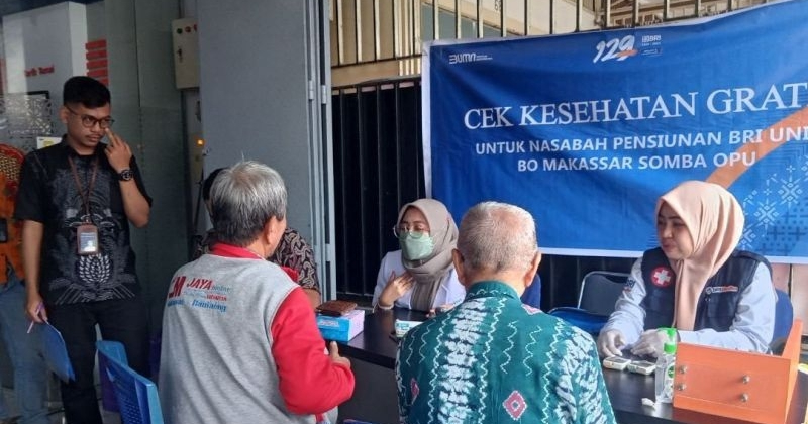 Cek Kesehatan GRATIS untuk Pensiunan, BRI Peduli Kesejahteraan Nasabah