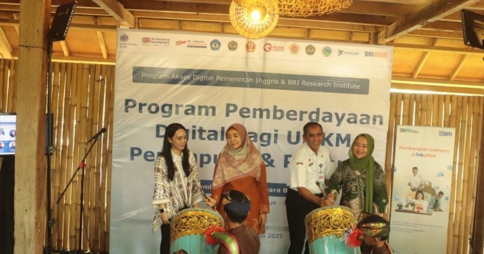 BRI Research Institute Berperan Penting dalam Program Akses Digital untuk UMKM di Lombok