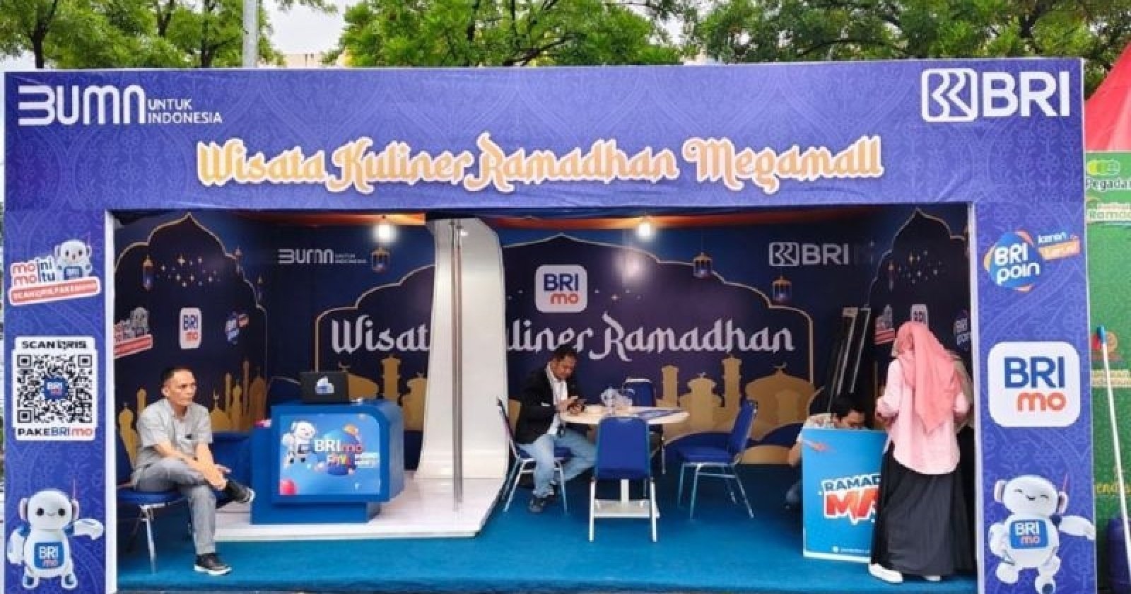 BRI Manfaatkan Wisata Kuliner Ramadan Dorong Literasi Keuangan Digital di Manado