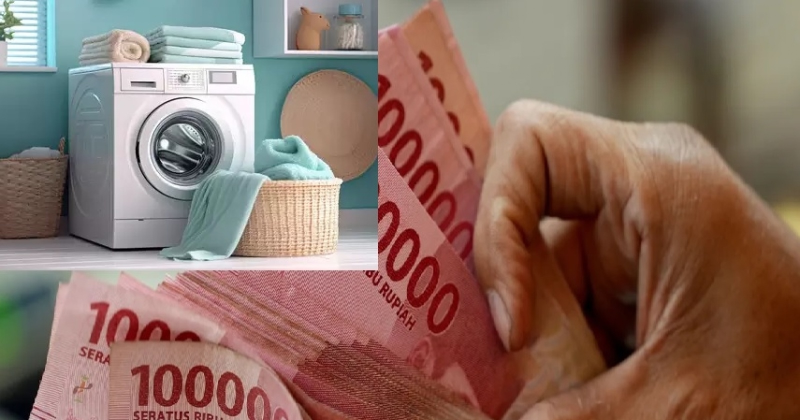 Cuci Uang Pakai Deterjen Bisa Kena Denda