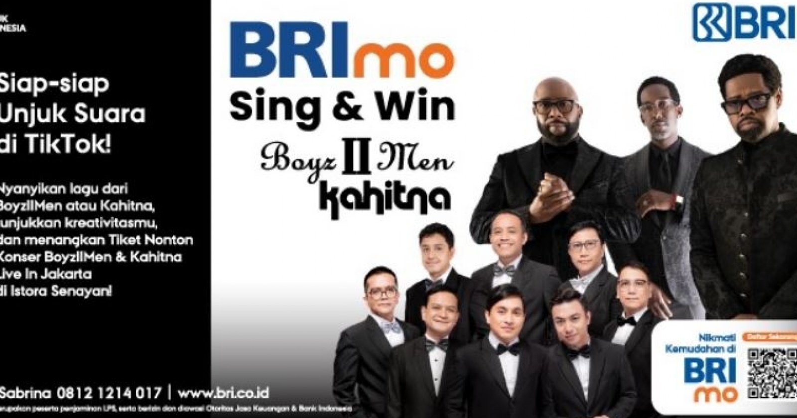 BRImo Sing & Win: Kompetisi Menyanyi Bareng Kahitna dan Boys II Men, Berhadiah Menarik!