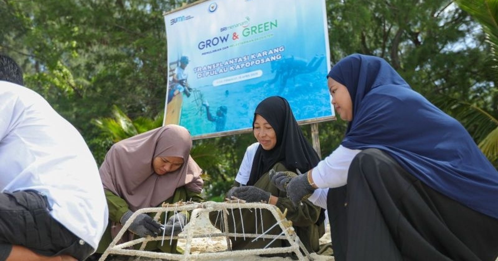 BRI 'Menanam' Masa Depan Pulau Kapoposang Lewat Program Konservasi dan Pemberdayaan