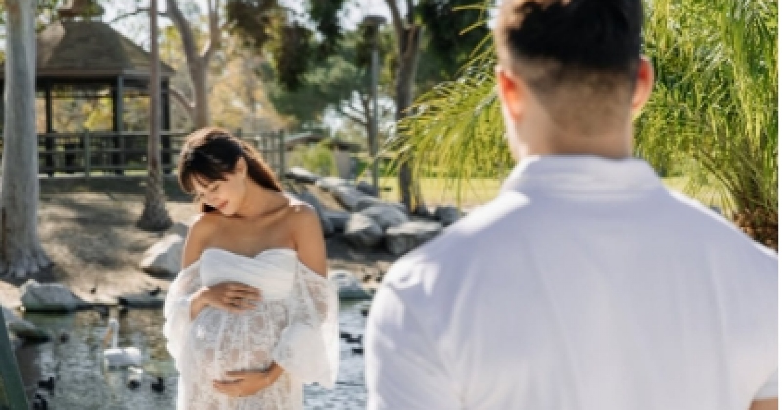 Makin Menawan! 7 Potret Maternity Shoot Aurelie Moeremans di ...