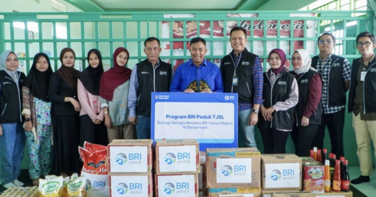 Ramadan Berbagi Bahagia, BRI Salurkan Bantuan ke Panti Asuhan di Banjarmasin